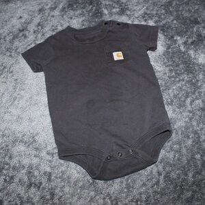 Carhartt Black Baby Onesie